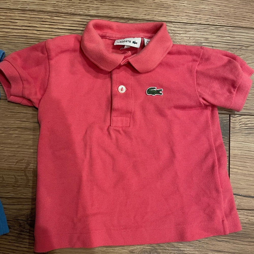 Lacoste baby boy polo shirts